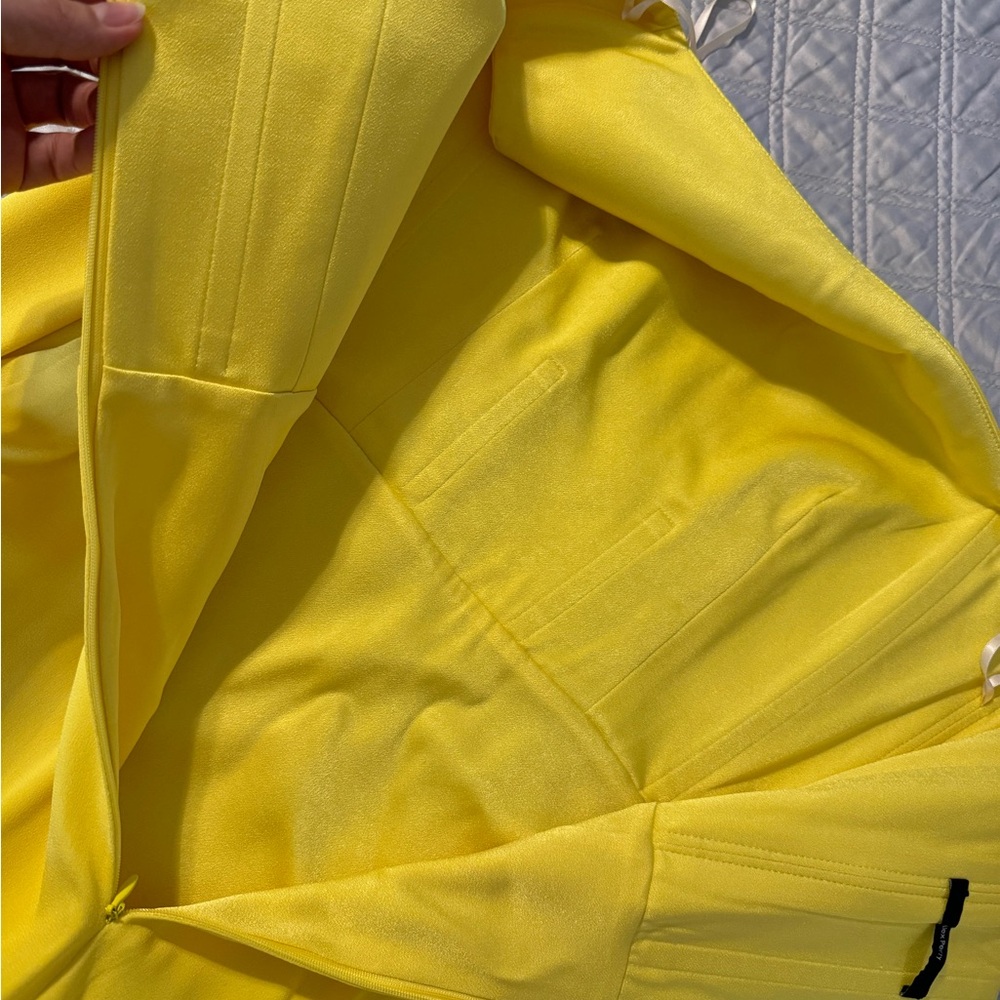 Size 8 Alex Perry yellow dress